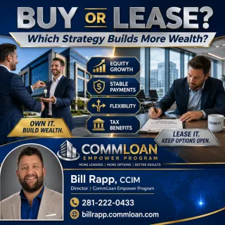 🏢 Buy Your Commercial Building or Lease? Which Strategy Builds More Wealth? 💼