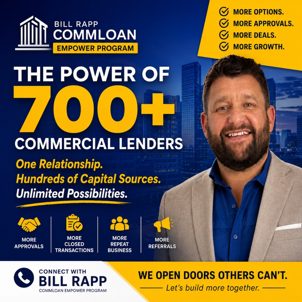 🚀 The Power of 700+ Commercial Lenders: How More Capital Sources Create Better Commercial Real Estate Financing 💼