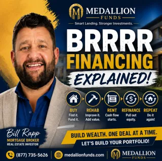 🏠 BRRRR Financing Explained: How Real Estate Investors Buy, Rehab, Rent, Refinance & Repeat 💰