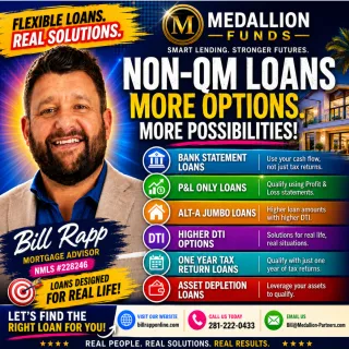 🏦 Non-QM Loans Explained: Bank Statement, P&L, Alt-A Jumbo & Asset Depletion Mortgage Options 🏡