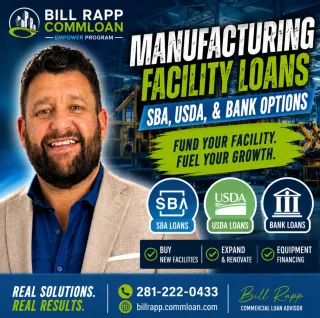 🏭 Manufacturing Facility Loans: How SBA, USDA & Bank Financing Can Fund Your Next Expansion 🚀