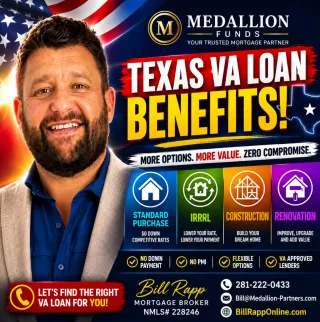 🇺🇸 TX VA Loan Benefits: $0 Down Purchase, IRRRL, Construction & Renovation Options 🏡