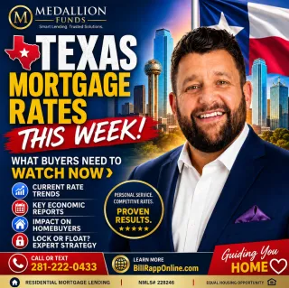 🏠 Texas Mortgage Rates This Week: What Homebuyers Need to Watch Before Locking 🔐