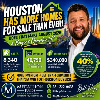 🏠 Houston Housing Inventory Hits a Record High: Is 2026 Finally a Buyer’s Opportunity? 🔑