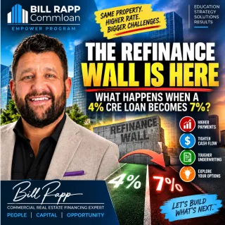 🏢 The CRE Refinance Wall Is Here: What Happens When Your 4% Commercial Real Estate Loan Becomes 7%? 📈