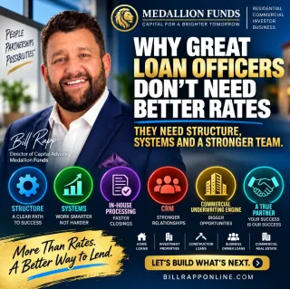 🚀 Why Great Loan Officers Don’t Need Better Rates — They Need Better Systems, Structure & Support 🚀