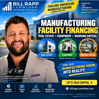 🏭 Manufacturing Facility Financing: How to Fund Real Estate, Equipment & Working Capital 💰