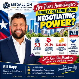 🏡 Are Texas Homebuyers Finally Getting More Negotiating Power? Here’s What the 2026 Housing Market Says 🔑