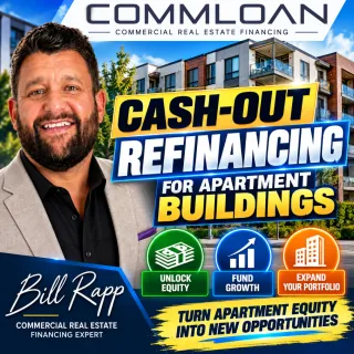 💰 Cash-Out Refinancing for Apartment Buildings: How Multifamily Investors Can Unlock Equity 🏢