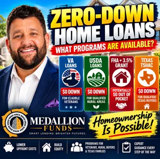 🏡 Zero-Down Home Loans in 2026: VA, USDA, FHA Grants & Texas TSHAC Programs Explained! 💰