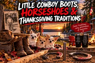 Little Cowboy Boots, Horseshoes & Thanksgiving Traditions