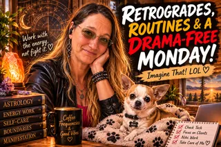 Retrogrades, Routines & a Drama-Free Monday. Imagine That! LOL