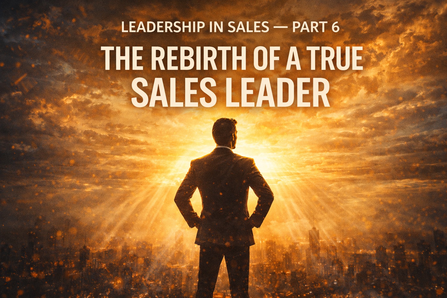Leadership in Sales — Part 6: The Rebirth of a True Sales Leader