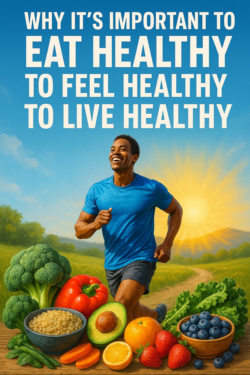 Why It’s Important to Eat Healthy to Feel Healthy to Live Healthy