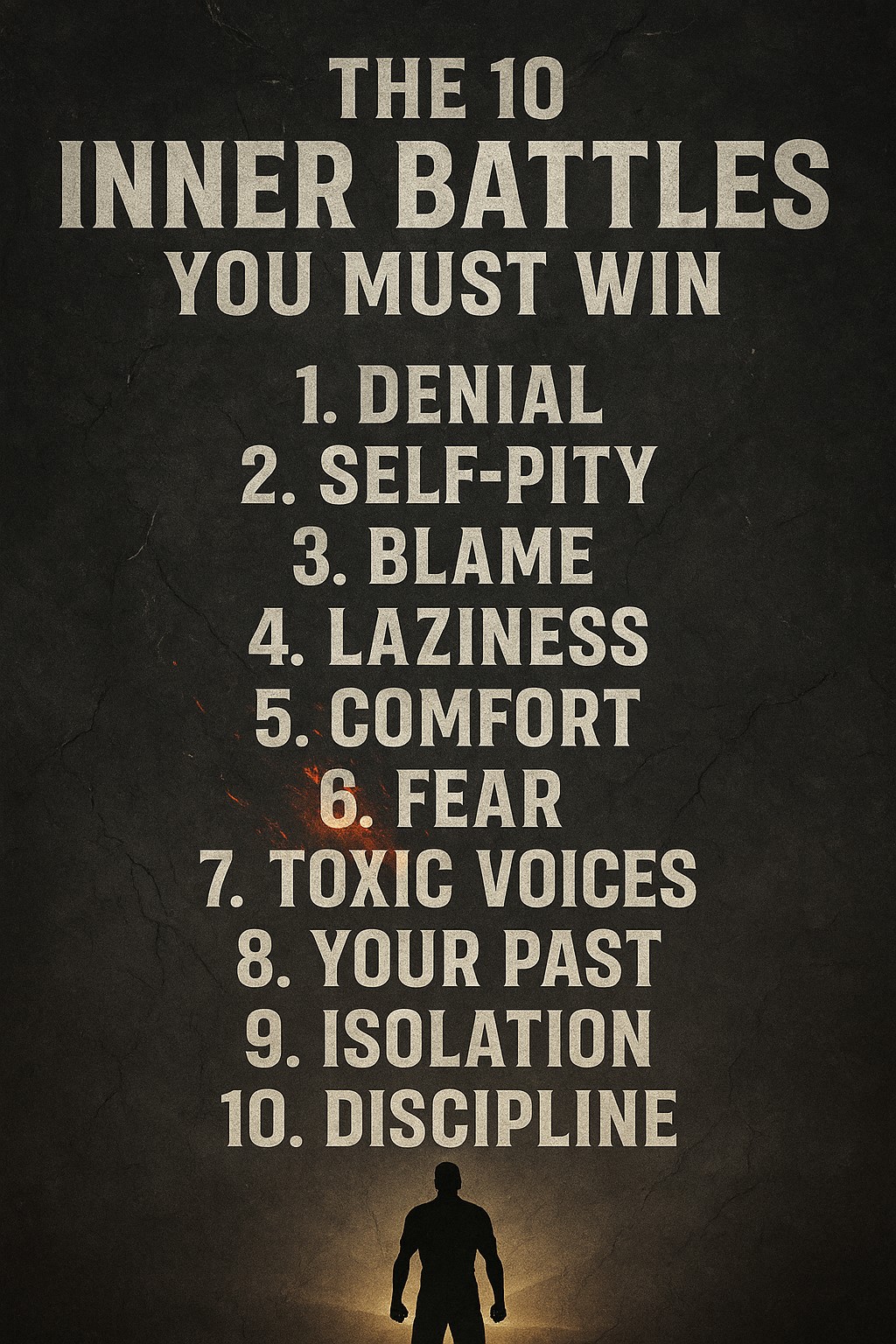 Rebuild Yourself from Rock Bottom: The 10 Inner Battles