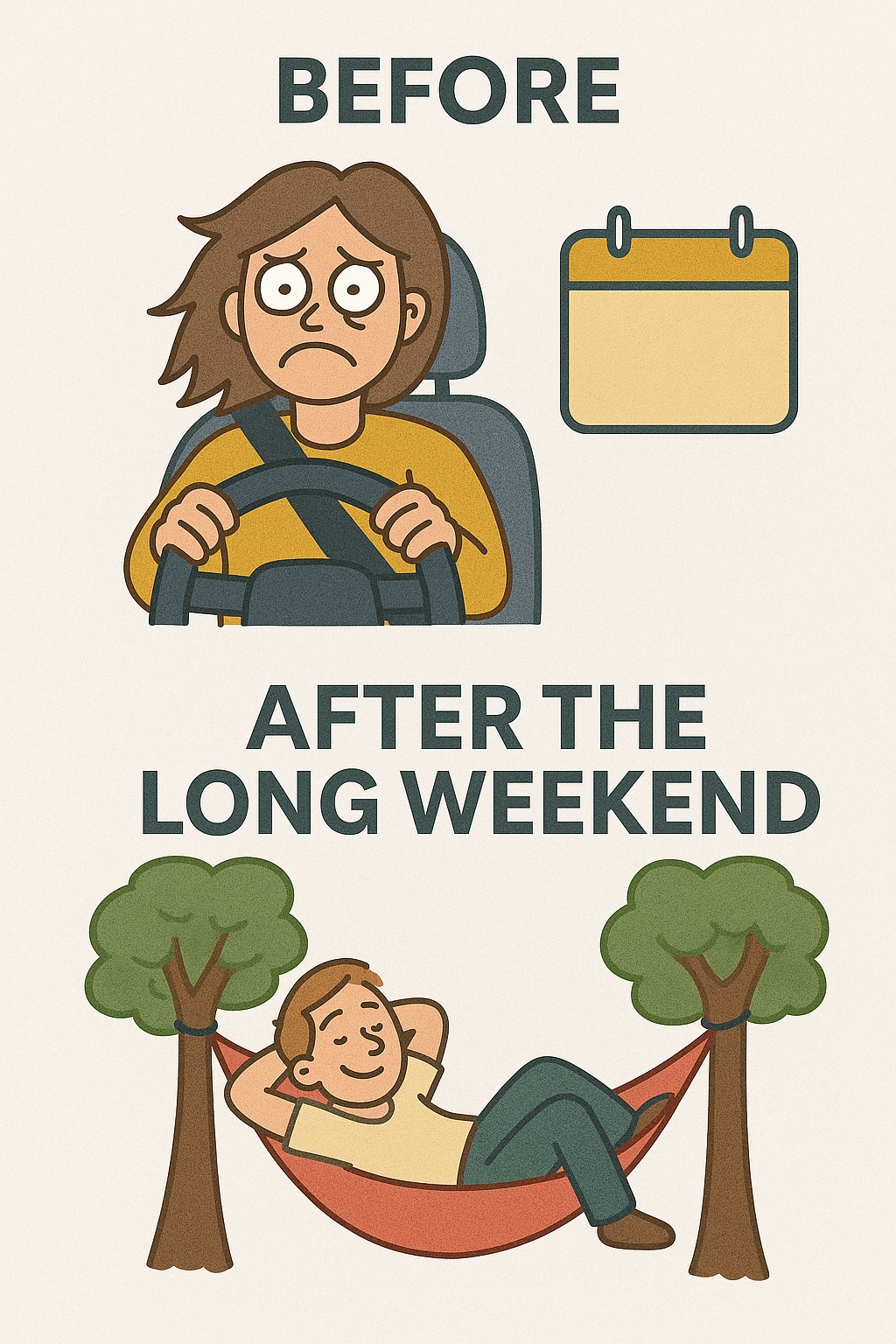 Before & After the Long Weekend