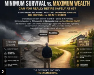 Can You Retire at 65? Survival vs. Maximum Wealth Guide.
