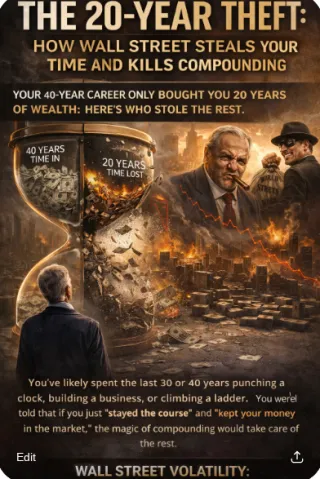 Wall Street Volatility: The 20-Year Theft of Compounding