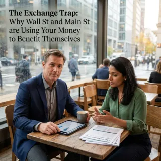 The Exchange Trap: Wall St vs. Your Street Wealth