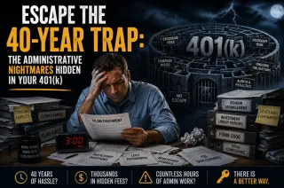 401(k) vs IRA: The 40-Year Trap and Hidden Admin Costs