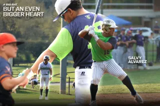Salvy Alvarez: A big bat, but an even bigger heart