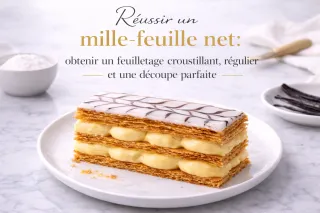 Réussir un mille-feuille net : obtenir un feuilletage croustillant, régulier et une découpe parfaite