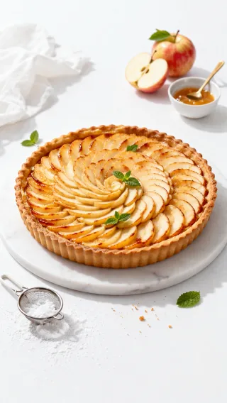 🍏 Recette tarte aux pommes facile et inratable (comme chez un chef)