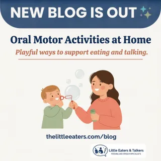 Oral Motor Activities You Can Do at Home