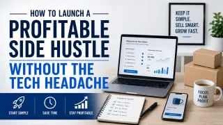 How to Launch a Profitable Side Hustle Without the Tech Headache