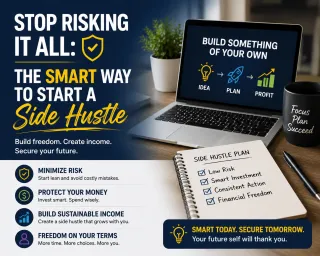 Stop Risking It All: The Smart Way to Start a Side Hustle