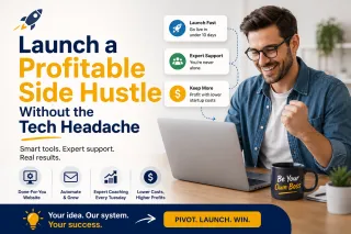 Launch a Profitable Side Hustle Without the Tech Headache