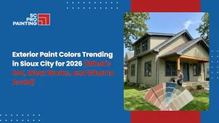 Exterior Paint Colors Trending in Sioux City for 2026 | Sioux City Pro Painting