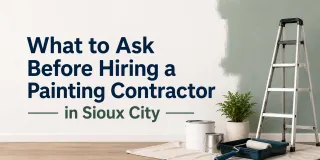 What to Ask Before Hiring a Painting Contractor in Sioux City
