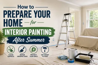 How to Prepare Your Home for Interior Painting After Summer
