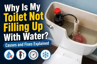Why Is My Toilet Not Filling Up With Water?