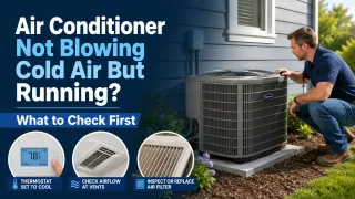 Air Conditioner Not Blowing Cold Air But Running?