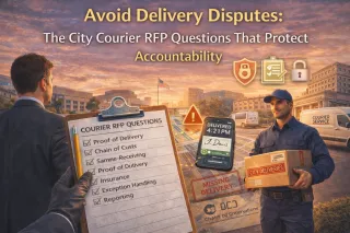 Avoid Delivery Disputes: The City Courier RFP Questions That Protect Accountability
