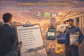 Compliance-Focused Deliveries: What Banks Should Demand from Their Courier Partner