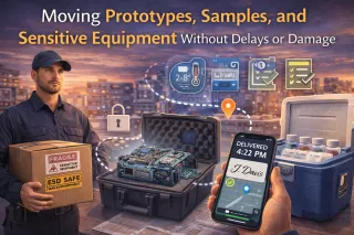 Moving Prototypes, Samples, and Sensitive Equipment Without Delays or Damage
