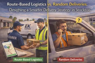 Route-Based Logistics vs. Random Deliveries: Designing a Smarter Delivery Strategy in Stockton