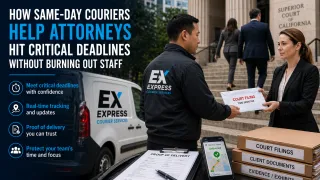How Same-Day Couriers Help Attorneys Hit Critical Deadlines Without Burning Out Staff