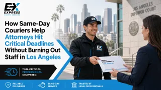 How Same-Day Couriers Help Attorneys Hit Critical Deadlines Without Burning Out Staff in Los Angeles