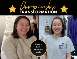 From Sedentary to Stronger: How Amanda Lost 5.6 lbs and 16 Inches at Fight Fitness