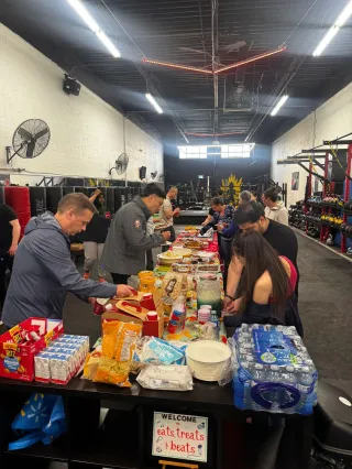 Eats, Treats & Beats: When the Gym Became Home for a Night