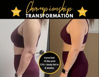 Kickboxing Transformation: Iryna's 6-Week Success