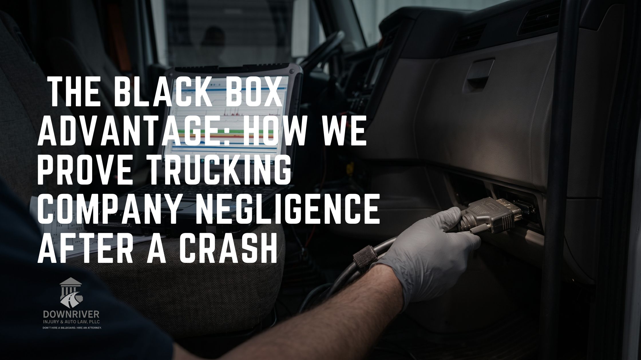 Downriver Truck Accident Lawyer | Proving Fault with Black Box Data