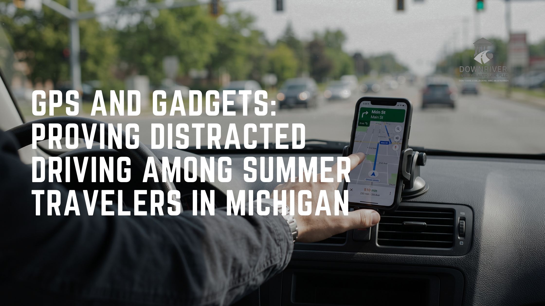 Michigan Distracted Driving Lawyer | GPS & Cell Phone Accidents