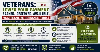 The VA Streamline Refinance Lets Veterans Lower Their Payment With Almost No Paperwork and No Appraisal