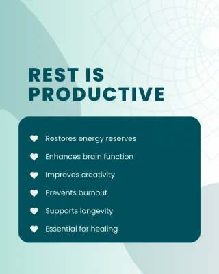 Why Rest is the Key to Productivity and Health