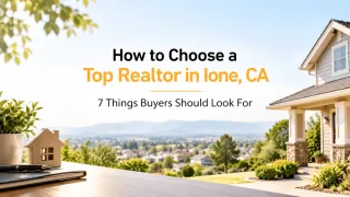 How to Choose a Top Realtor in Ione, CA: 7 Things Buyers Should Look For